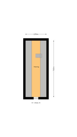 Plattegrond - Lage Vaartkant 23, 4872 NC Etten-Leur - Tweede verdieping.jpg